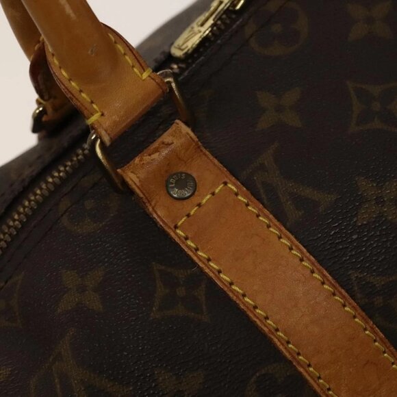 LOUIS VUITTON Monogram Keepall 45 Boston Bag M41428 LV Auth 132552 - Picture 11 of 16